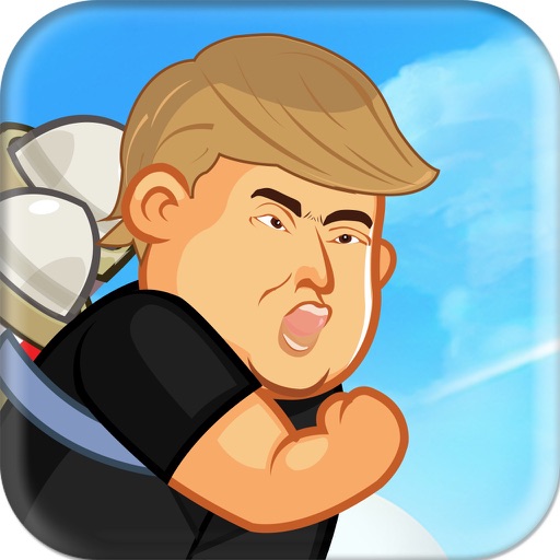 Angry Trump 2016 - Flying for President Election iOS App