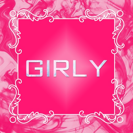 Girly Wallpapers HD - Beautiful Pink Background.s for Girl.s Lock Screen! icon