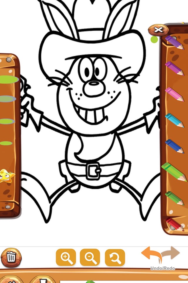 cartoon coloring and painting book for little kid screenshot 2