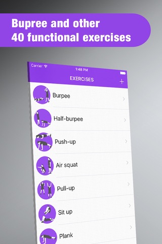Burpee HIIT functional workout screenshot 3