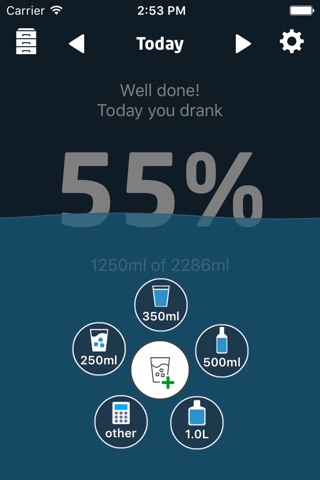 Water Buddy Pro™ - Drink Daily Water Intake Tracker and Drinking Reminder screenshot 3