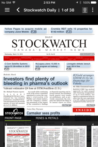 Stockwatch Daily screenshot 3