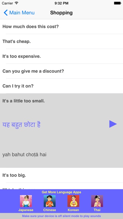 Speak Hindi Travel Phrasebook