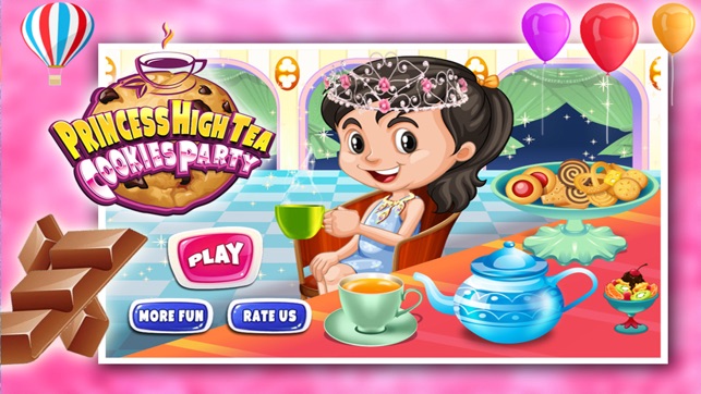 Princess High Tea & Cookie Party