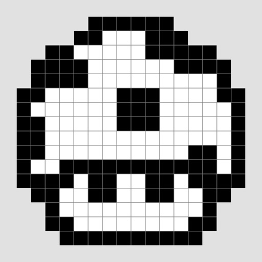 Pixel Block: number physics puzzle game icon