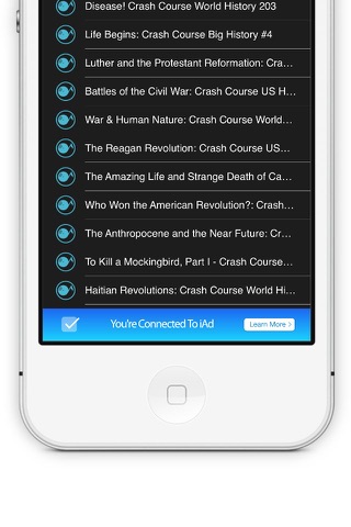 CrashCourse - Educational Course Video Feed screenshot 4