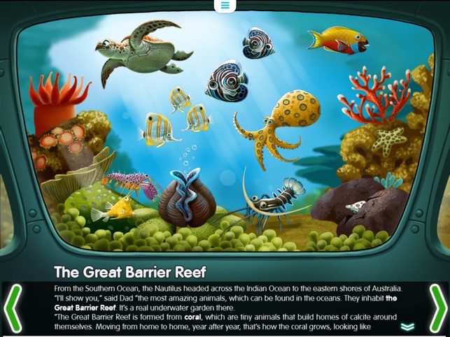 Water Planet. Interactive story for kids. Ocean and its inha(圖3)-速報App