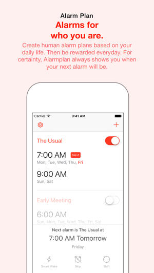 Alarmplan – Alarm Clock for Human Workfl