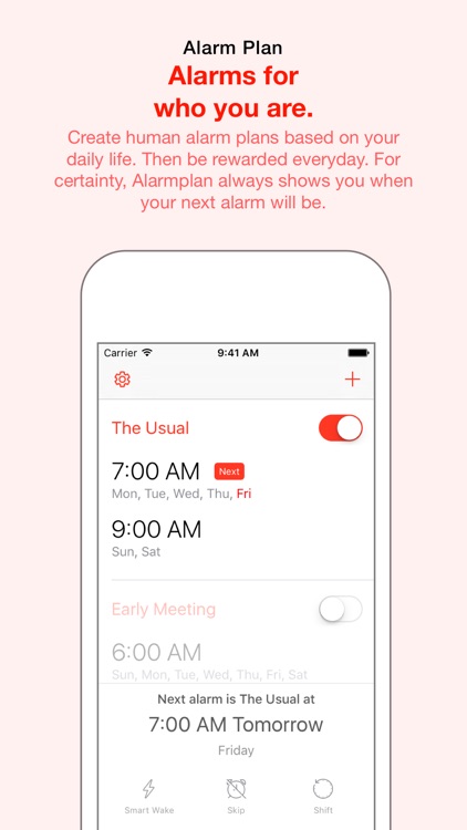 Alarmplan – Alarm Clock for Human Workflows