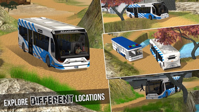 Police Bus Offroad Driver(圖3)-速報App