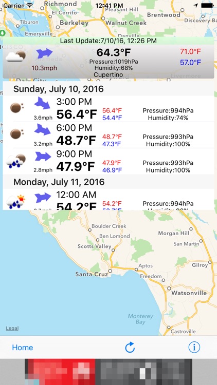 Weather Map - weather information checker