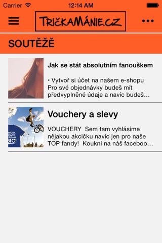 Trička Mánie screenshot 3