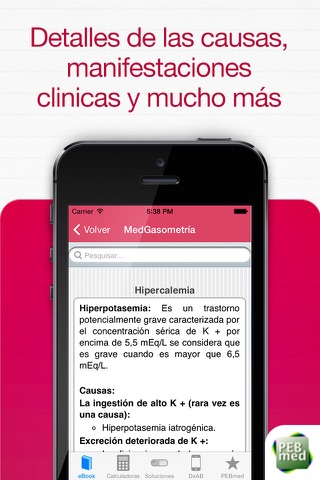 MedGasometria : Guia de distúrbios ácido-básicos screenshot 3