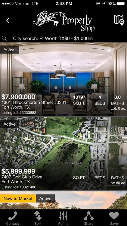 The Property Shop Real Estate App