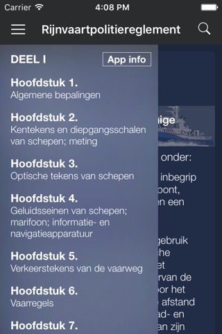Rijnvaartpolitiereglement - Zeeweer screenshot 3
