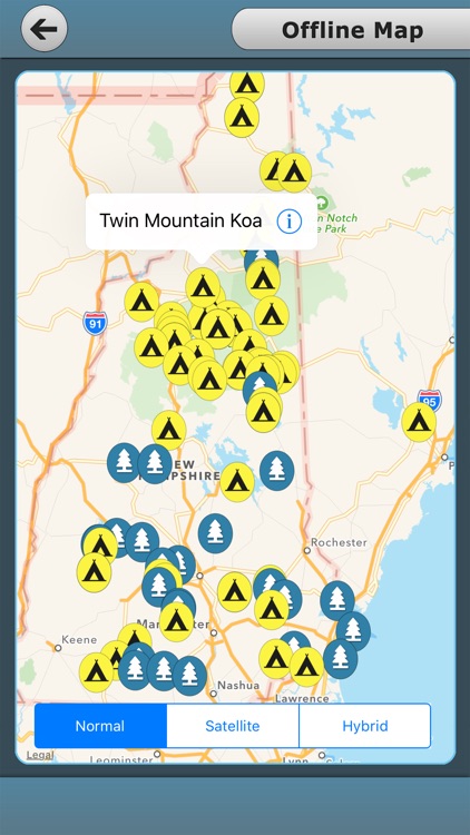 New Hampshire - Campgrounds & State Parks