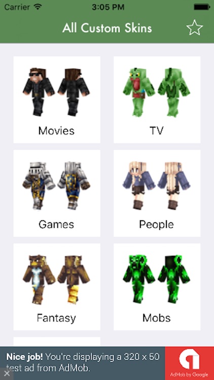 mineskins - Free skins for minecraft pocket edition MCPE