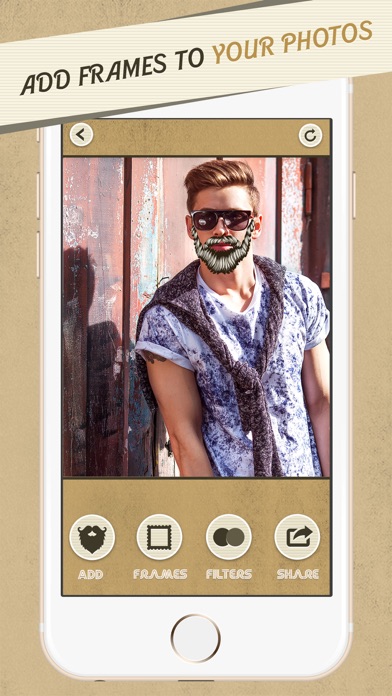 How to cancel & delete Beard Stash Selfie - Amazing Mustache Fun Activity Images from iphone & ipad 3