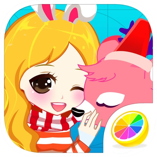 Christmas Girl and Deer iOS App