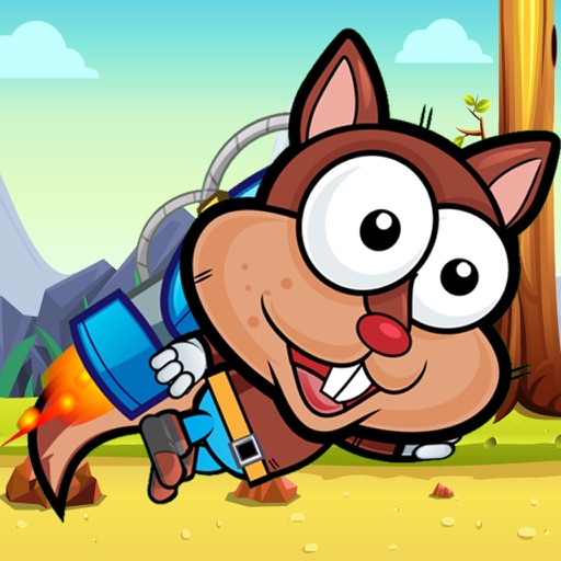 Rocket Squirrel Icon