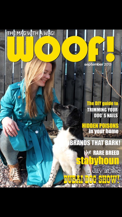 Woof! The Mag with a Wag!