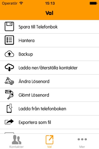 eContacts Manager : Phonebook Backup screenshot 2