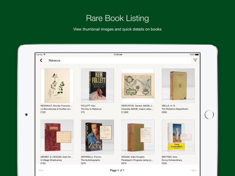Peter Harrington Rare Books for iPad screenshot 3