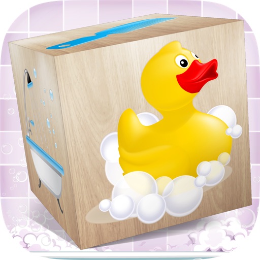 Bathroom 3D Puzzle for Kids - best wooden blocks fun educational game for preschool children