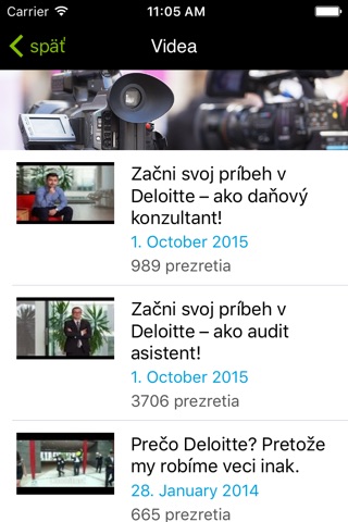 Deloitte Slovakia screenshot 2