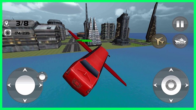 Floating Limo Flying Car Simulator - Futuristic Driving Stun(圖1)-速報App