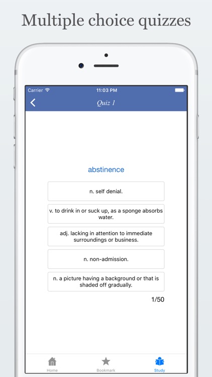 AP Word List - quiz, flashcard and game screenshot-4