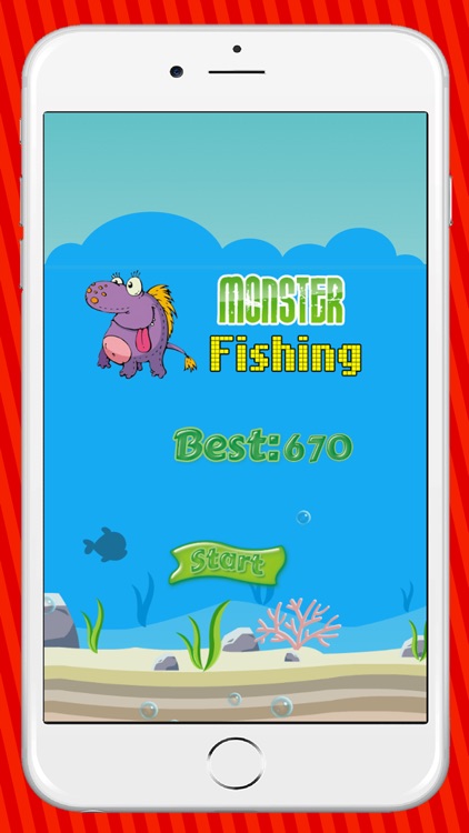 Monsters Fishing Ocean Games For Kids