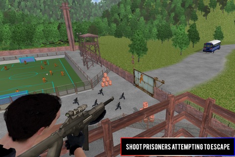 Police Sniper Prisoner Escape Mission 2016 screenshot 3