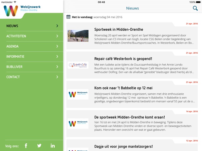 Welzijnswerk Midden-Drenthe app(圖2)-速報App