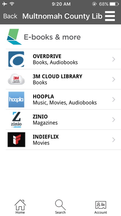 Multnomah County Library Mobile
