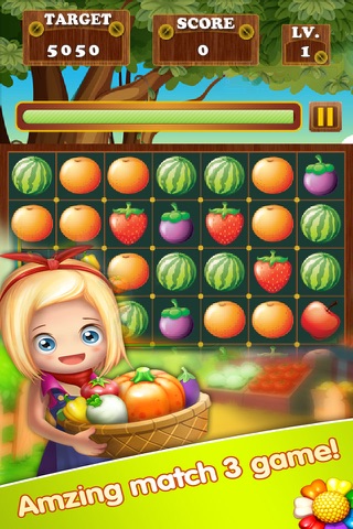 Fruit Crush Mania - Match Free Game screenshot 2