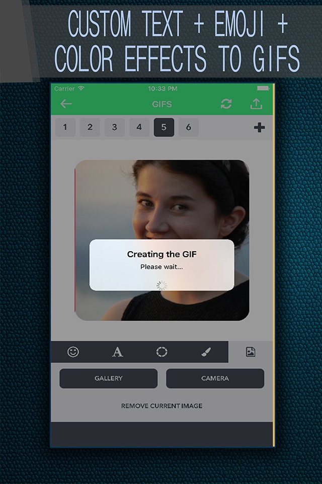 Gifoji - Create Animated Photo With Emoji screenshot 3