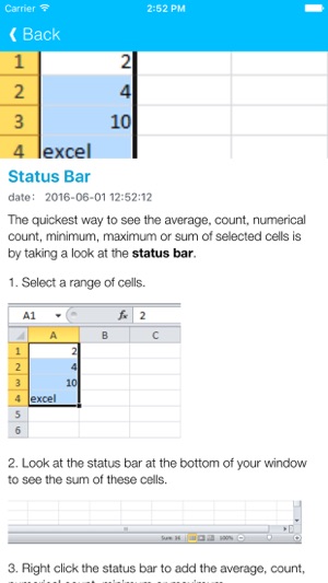 Tutorial for Excel edition - Learn Excel Essential Skills to(圖3)-速報App