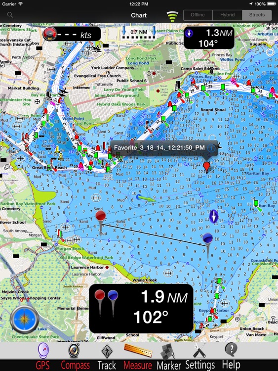 New Jersey Nautical Charts Pro