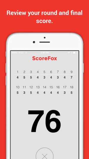 ScoreFox - Simple Golf Scoring(圖4)-速報App