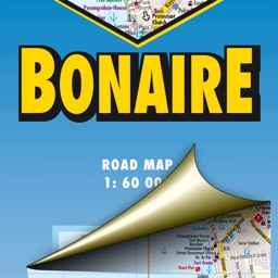 Bonaire. Road map