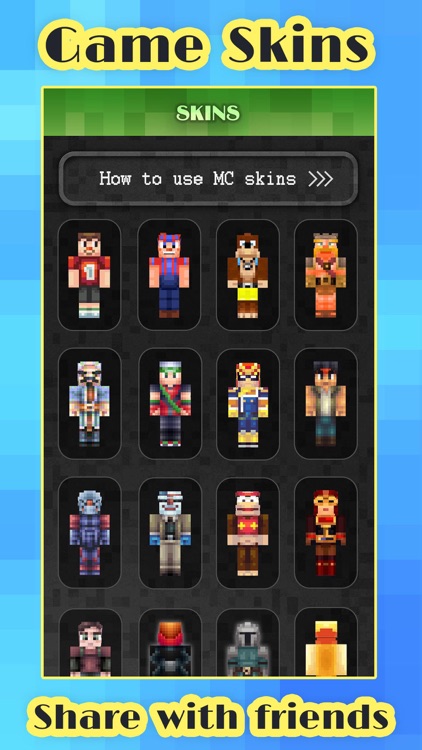 game character skins collection pro