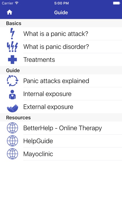 PanicShield - Panic Attack Aid