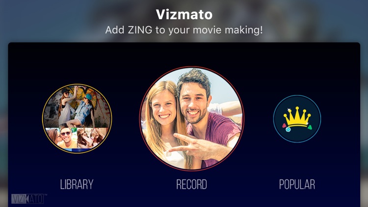 Vizmato - Video Editor and Movie Maker On-The-Go! screenshot-0