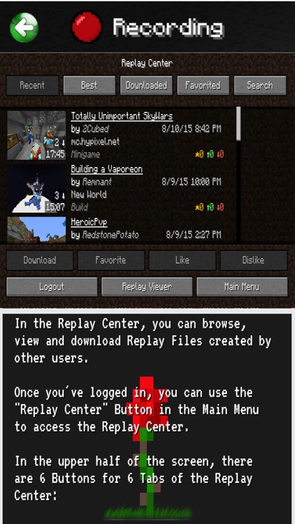 Replay and Recording Mod for Minecraft Pc : Complete Info and Play Guide screenshot-4