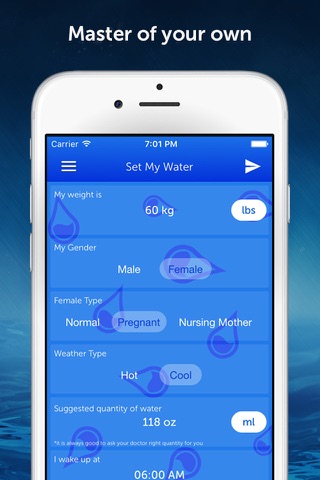 Drink Water Reminder N Tracker screenshot 2