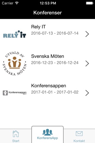 Svenska Möten 6.0 screenshot 2