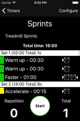 Intervals Timer screenshot 2