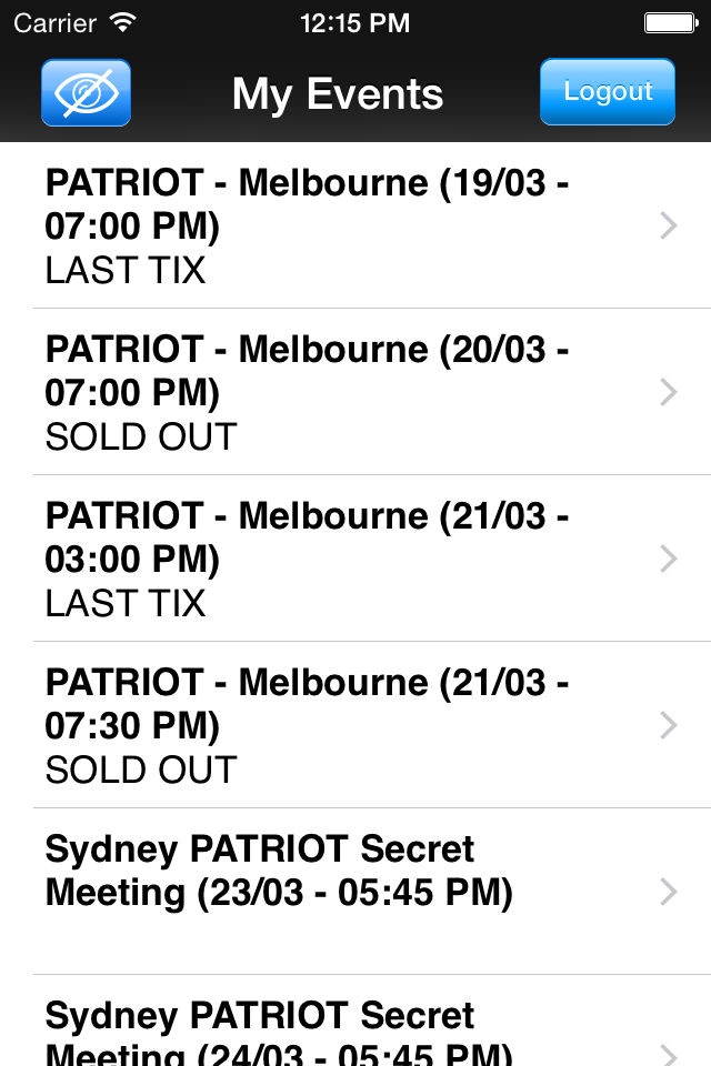 iwannaticket ticket scanner screenshot 2