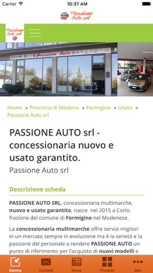 Passione Auto(圖1)-速報App